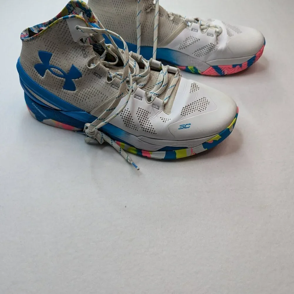 Under Armour Curry 2 Splash Party Birthday Basketball Men's Sneakers Size 12.5